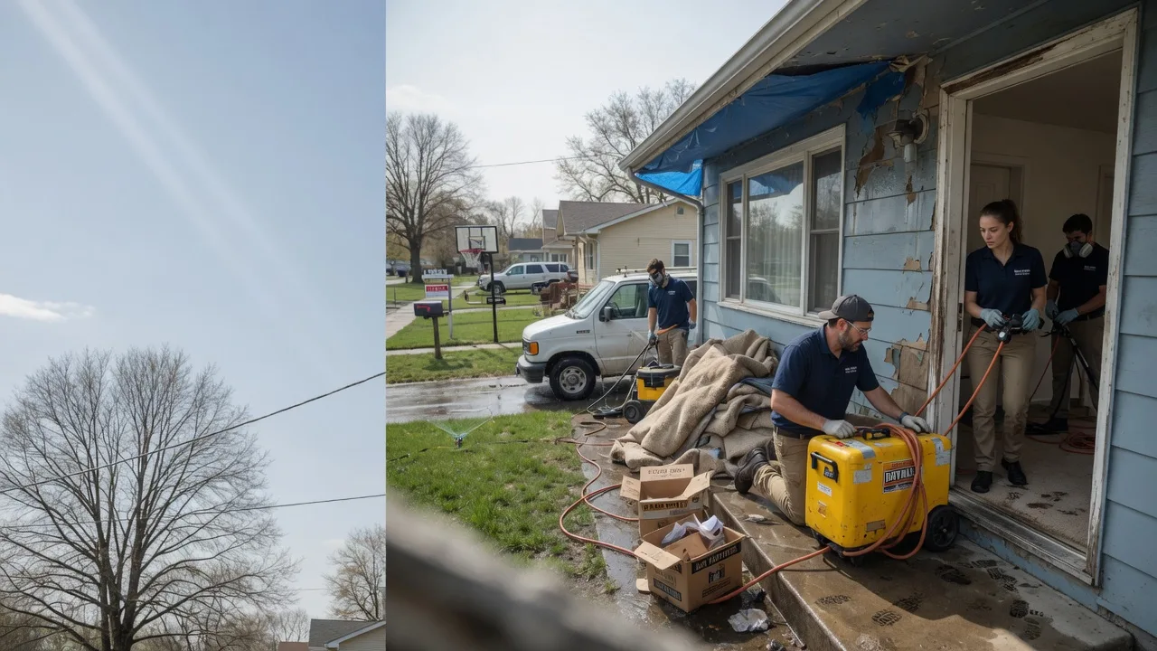 Basement Flood Cleanup in Salyersville, KY near me